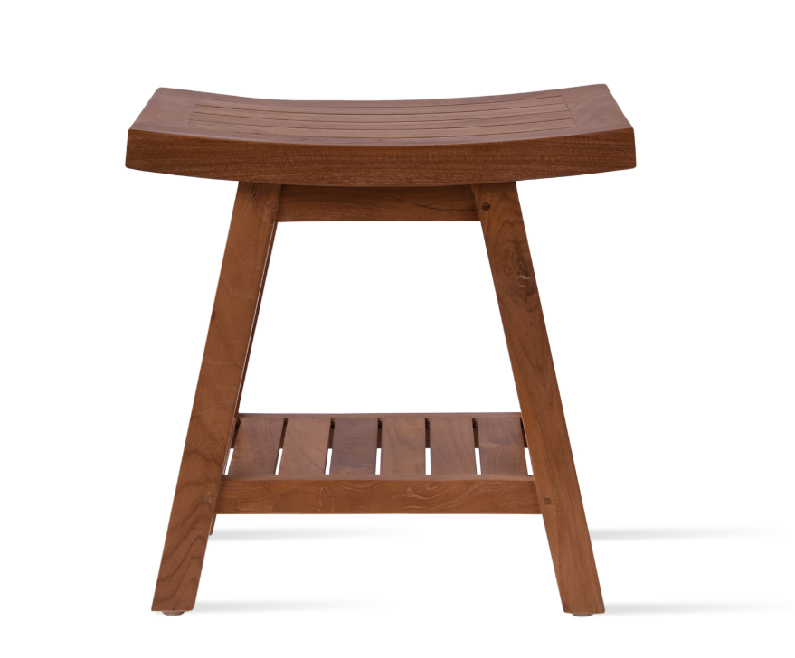 Houzz teak shower discount bench